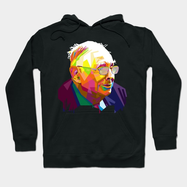 CHARLIE MUNGER Hoodie by Vector Baturaja